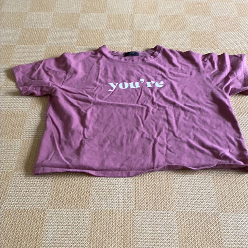 cute pink graphic shirt